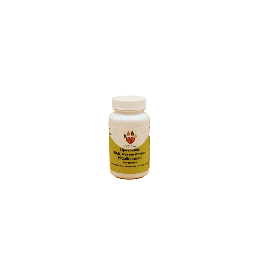 NAD, resveratrol en ergotioneine 60 capsules