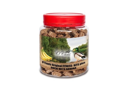 O'Canis Fitness-Bits Eend met Banaan 400 gram