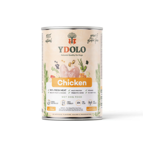 Ydolo Natvoer – Chicken 400 gram