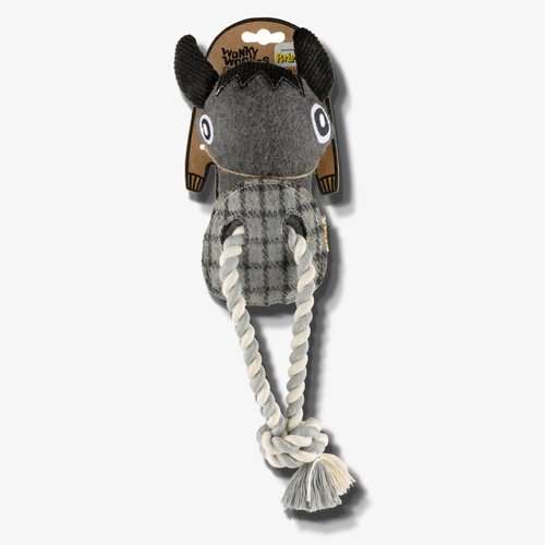 Petlove Wonky Woolies Tuggerz Donkey
