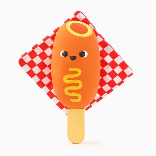 HugSmart Pet Food Party Latex Corn Dog
