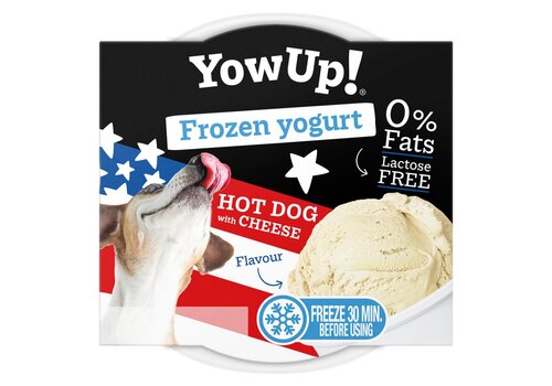 YowUp Frozen Yoghurt Hot Dog Cheese 120 gram