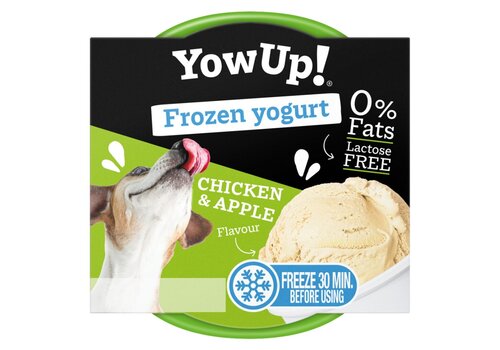 YowUp Frozen Yoghurt Chicken & Apple 120 gram