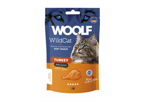 Wildcat Soft Snack Turkey 50 gram