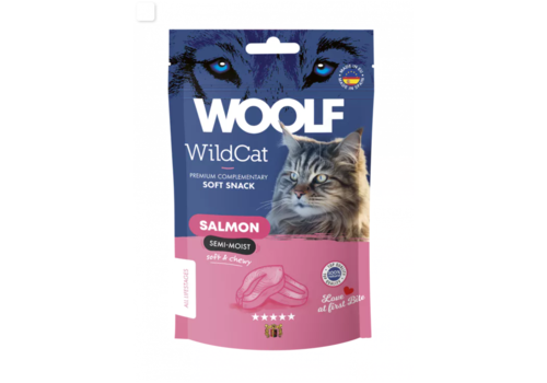 Wildcat Soft Snack Salmon 50 gram