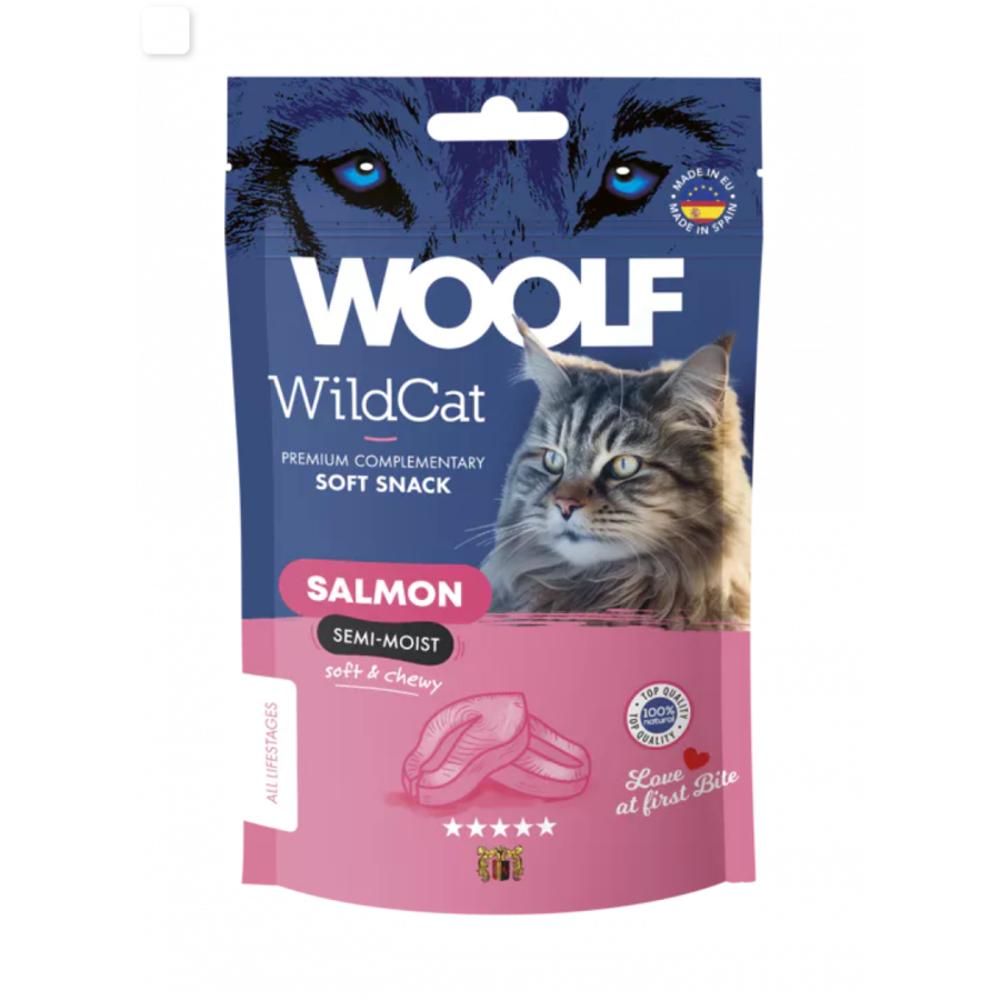 Wildcat Soft Snack Salmon 50 gram