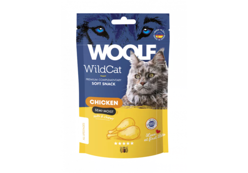 Wildcat Soft Snack Chicken 50 gram