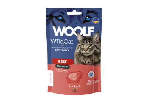Wildcat Soft Snack Beef 50 gram