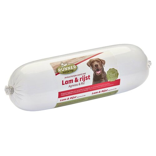 Runner Kip, lam & rijst 800 gram