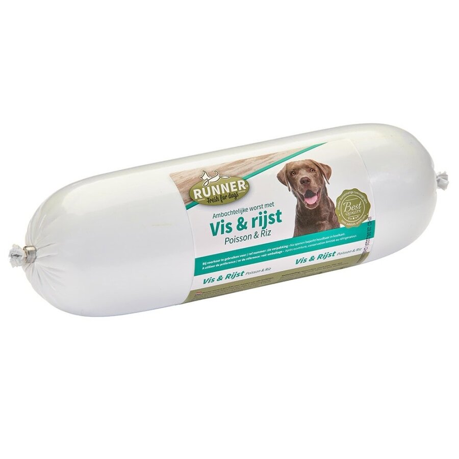 Kip, vis & rijst 800 gram