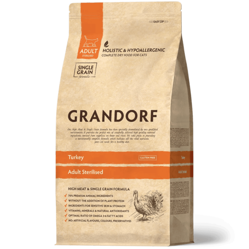 Grandorf Cat Turkey Adult Sterilized Grandorf Cat Turkey Adult Sterilized