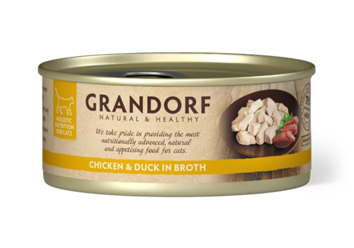 Grandorf Cat Chicken Breast & Duck Fillet 70 gram