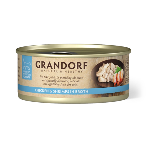 Grandorf Cat Chicken Breast & Shrimps 70 gram