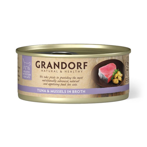 Grandorf Cat Tuna Fillet & Mussels 70 gram