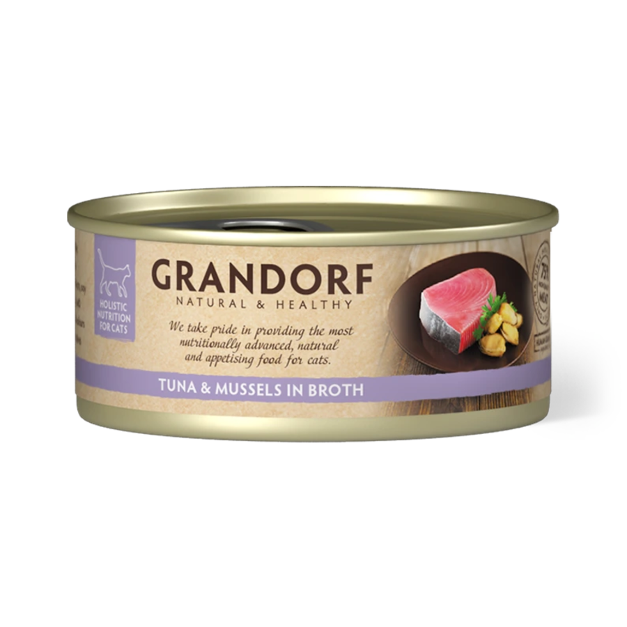 Cat Tuna Fillet & Mussels 70 gram