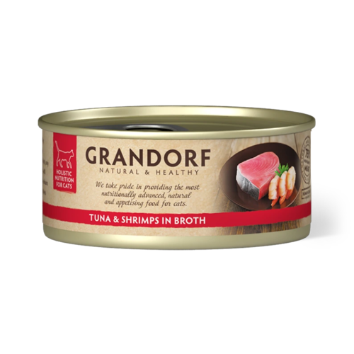 Grandorf Cat Tuna Fillet & Shrimps 70 gram