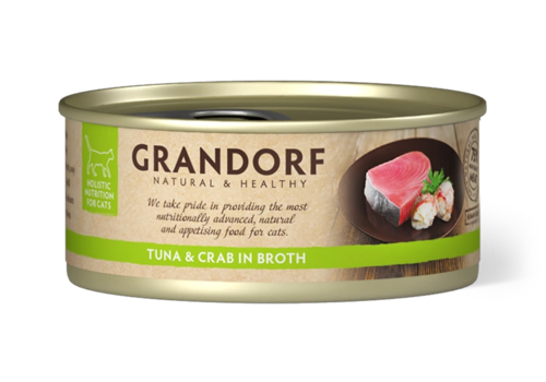 Grandorf Cat Tuna Fillet & Crab Fillet  70 gram
