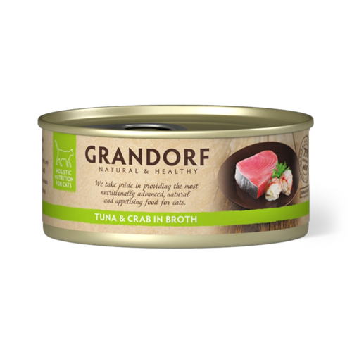 Grandorf Cat Tuna Fillet & Crab Fillet  70 gram