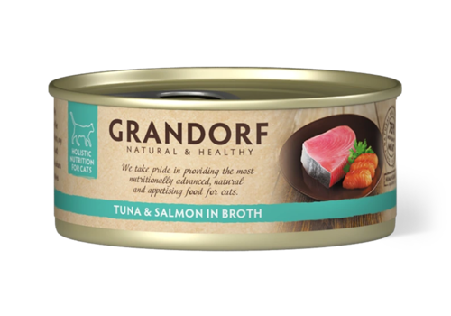 Grandorf Cat Tuna Fillet & Salmon 70 gram