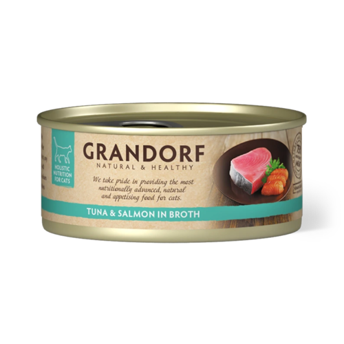 Grandorf Cat Tuna Fillet & Salmon 70 gram