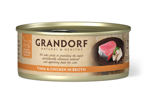 Grandorf Cat Tuna Fillet & Chicken Breast 70 gram