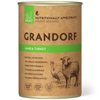 Natvoer Lamb & Turkey Adult 400 gram