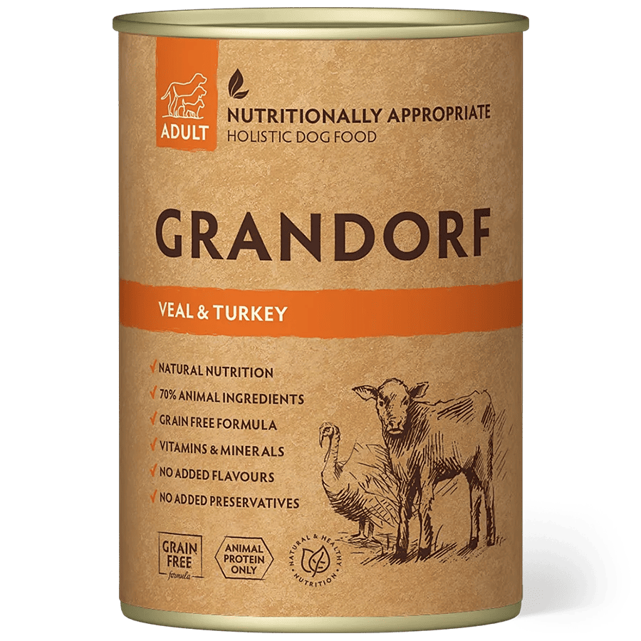 Natvoer Veal & Turkey Adult 400 gram