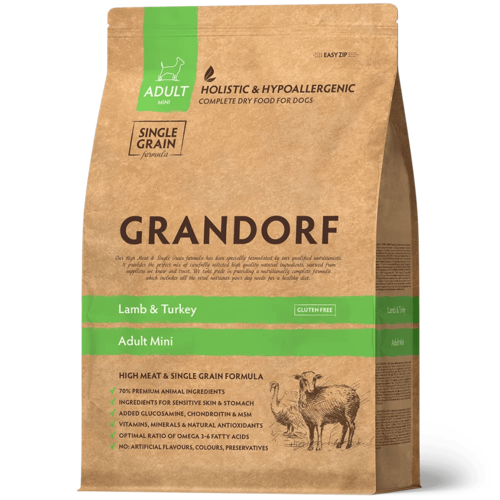 Grandorf Lamb & Turkey Adult Mini Grandorf Lamb & Turkey Adult Mini