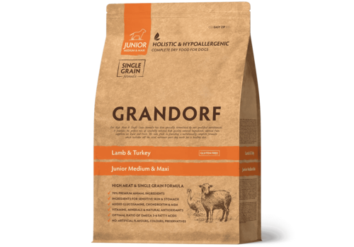 Grandorf Lamb & Turkey Junior Medium & Maxi