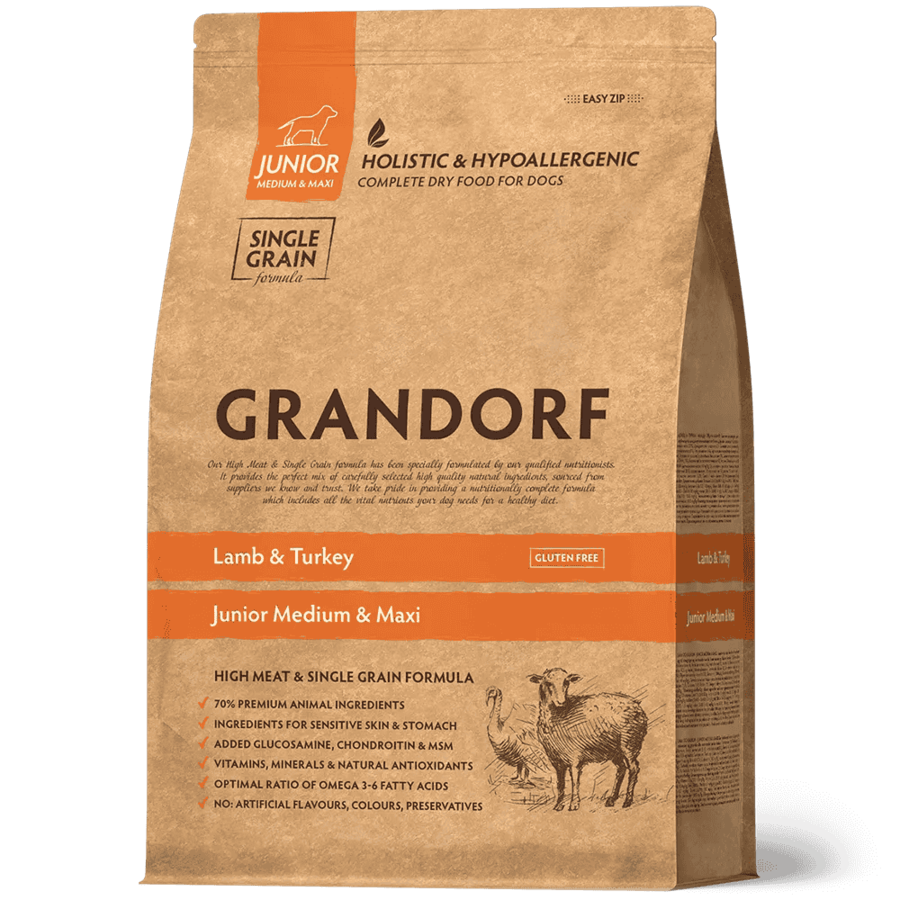 Lamb & Turkey Junior Medium & Maxi