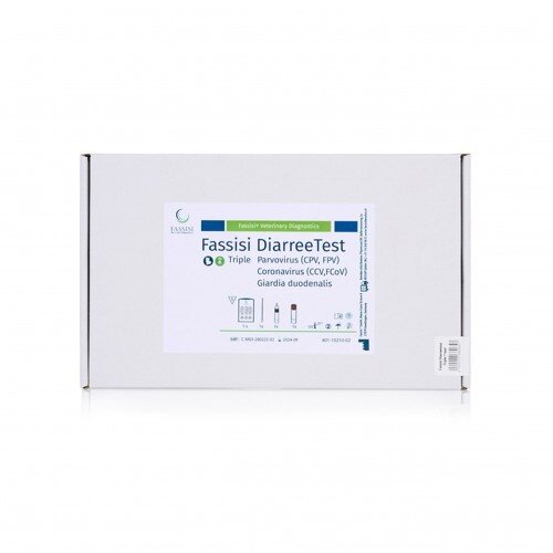 Fassisi Sneltest Diarree Triple (Parvo, Corona & Giardia)