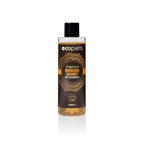 Ecopets Organic Pet Shampoo Manuka Honey 250 ml Ecopets Organic Pet Shampoo Manuka Honey 250 ml