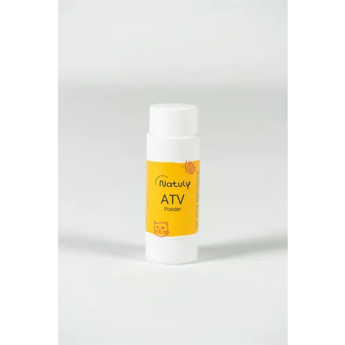 Natuly ATV (Anti Teken Vlooien) Poeder strooibus 95 gram Natuly ATV (Anti Teken Vlooien) Poeder strooibus 95 gram