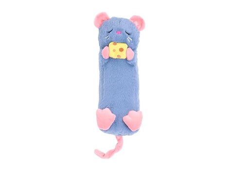 ZippyPaws Snoozies with Shhhqueaker Mouse