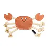 EcoZippy Suede & Rope Buddies Crab