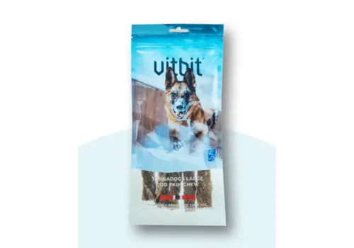 Vitbit Tornadogs Large Cod Skin Chew 5 stuks Vitbit Tornadogs Large Cod Skin Chew 5 stuks