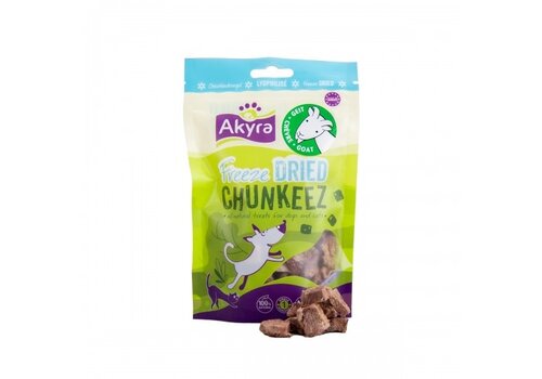Akyra Freeze Dried Chunkeez Geit 60 gram