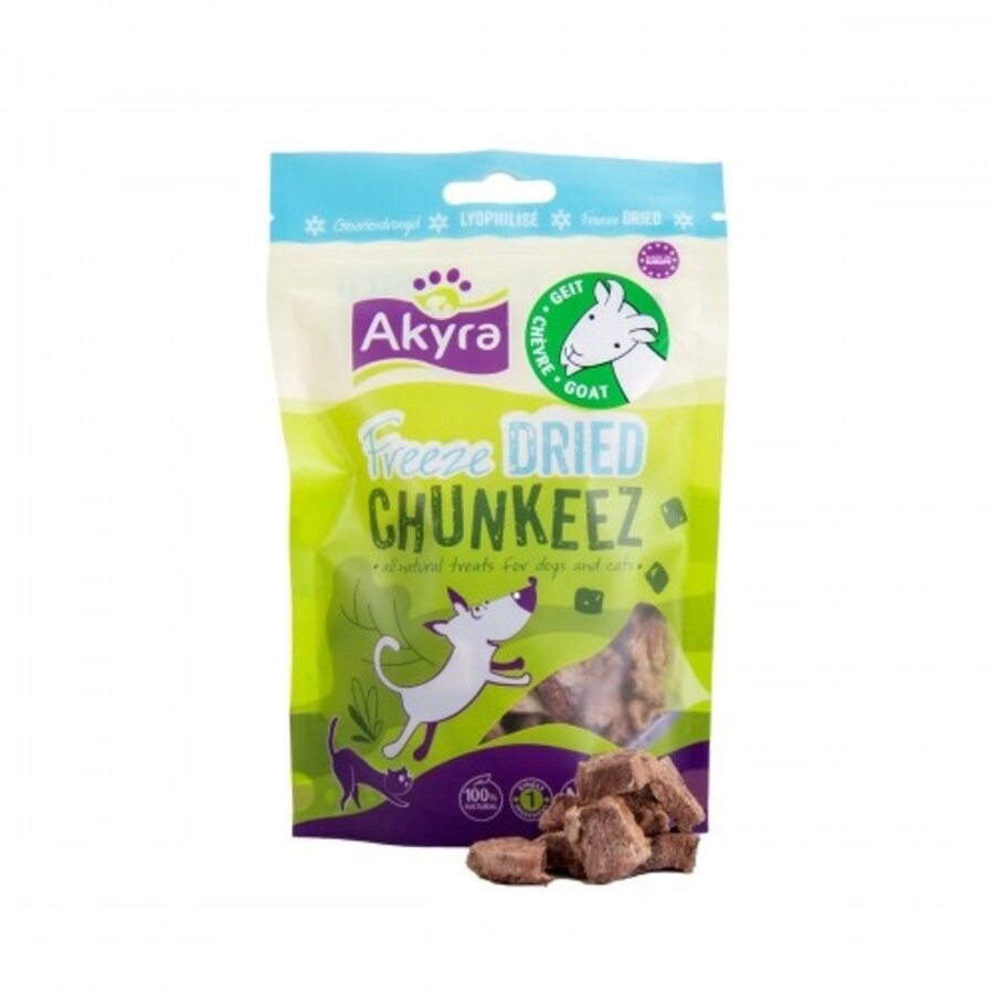Freeze Dried Chunkeez Geit 60 gram