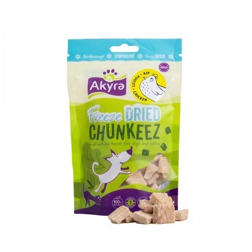 Akyra Freeze Dried Chunkeez Kip 60 gram
