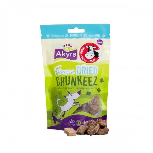 Akyra Freeze Dried Chunkeez Rund 60 gram