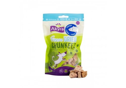 Akyra Freeze Dried Chunkeez Tonijn 60 gram