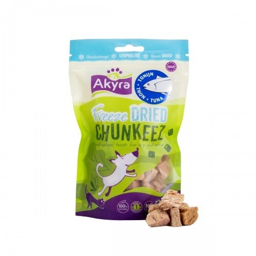 Akyra Freeze Dried Chunkeez Tonijn 60 gram