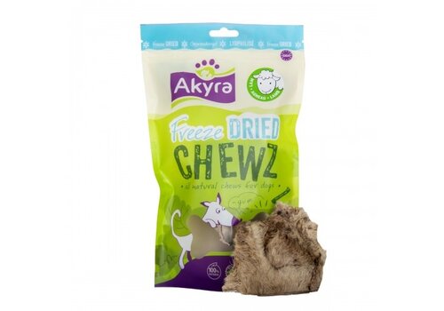 Akyra Freeze Dried Chewz Lamskophuid 100 gram