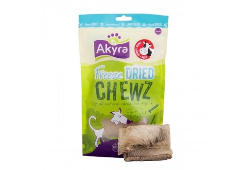 Akyra Freeze Dried Chewz Runderkophuid 130 gram