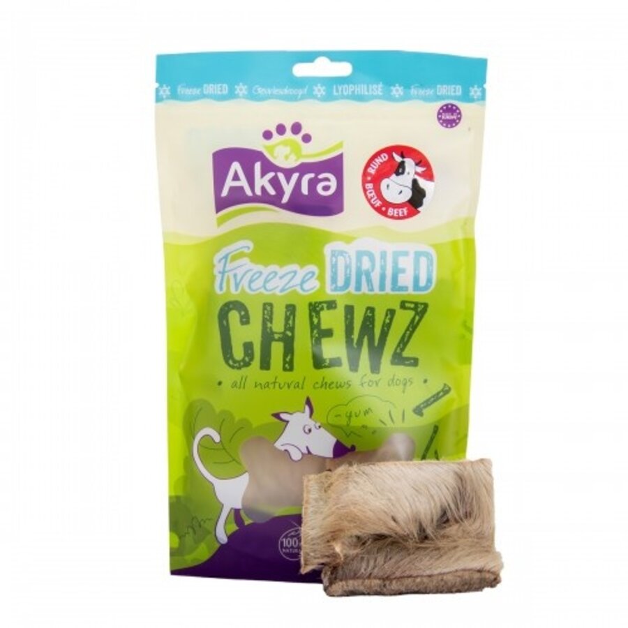 Freeze Dried Chewz Runderkophuid 130 gram