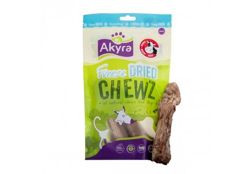 Akyra Freeze Dried Chewz Runderpees 135 gram