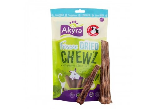 Akyra Freeze Dried Chewz Runderstaart 250 gram
