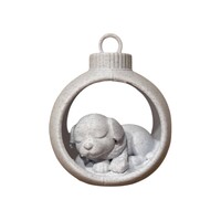 Christmas Slumber Dog in Ornament Assorti