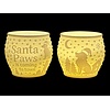 Christmas Tea Light Lamp Santa Dog Pos.