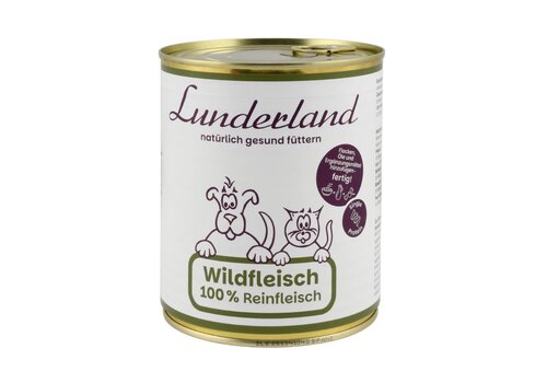 Lunderland Blik Wildvlees 800 gram